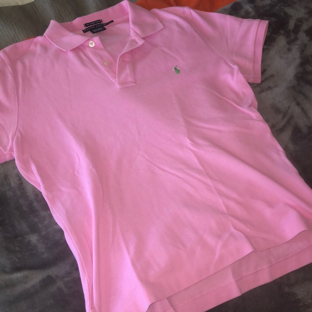 Ralph Lauren Womens Polo Large The Skinny Polo